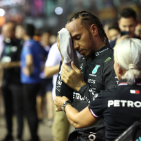 Hamilton discovers benefit of 'so much Mercedes failure'