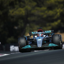 Russell blij met dubbel Mercedes-podium: "Ik zweet enorm en ben uitgeput"