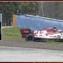 VIDEO: Giovinazzi belandt in de muur tijdens opwarmronde