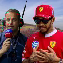 Ted Kravitz leaps to Lewis Hamilton's defence in Ferrari turmoil