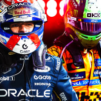 Verstappen over Norris in Vegas: "Goed geprobeerd, maar hij focuste zich te veel op mij"