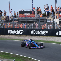 Alonso enthousiast over Zandvoort: ''Het is als een achtbaan''