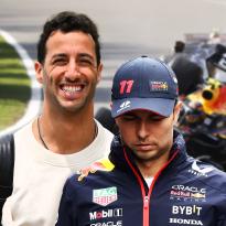 Ricciardo a Checo: "No puedes dejar que todo lo que sucede te afecte"