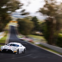 Mercedes driver suffers broken back in horror crash