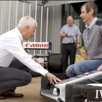 VIDEO: Mercedes give blind F1 fan unforgettable experience