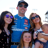 NASCAR owner pays tribute to Hamlin family after emotional win