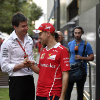Vettel responds to Mercedes COMEBACK hint as he reveals Wolff discussions