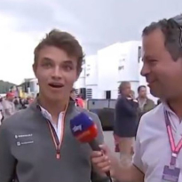 Lando Norris was the ultimate fanboy on Ted's Notebook!