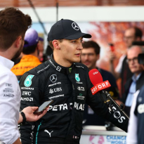 Brundle over prestaties Russell: "Heeft geen moeite Hamilton bij te benen"