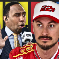 NASCAR star Joey Logano pushes back after controversial Stephen A. Smith comments