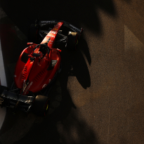 Leclerc completes an Azerbaijan qualifying hat-trick in chaotic session