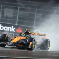 Lando Norris in nightmare start at Las Vegas GP as F1 star taken out of race