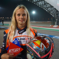 Luna Fluxa. la niña española que quiere ser campeona mundial