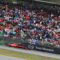 Leclerc critical of Hockenheim track following German GP DNF