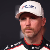 NASCAR star Denny Hamlin promises 'no mercy' for rival after Talladega move