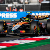 Norris opgelucht op pole position: "Werd wel een beetje nerveus van de Ferrari’s"