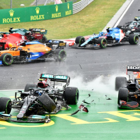 Wedstrijdleider Masi reageert op gridstraffen Bottas en Stroll: "Duidelijk hun fout"