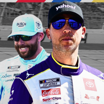 Denny Hamlin questions lack of NASCAR action after Ross Chastain's 'bulls**t racing'