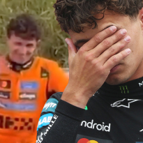 Nieuw opgedoken beelden tonen hoe F1-fans Norris opvrolijken na DNF in Zandvoort