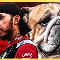 Lewis Hamilton's dog Roscoe in latest health update after battle with pneumonia