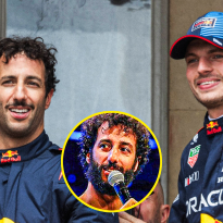 Ricciardo grapt over nieuwe look: "Had ruzie met mijn kapper en toen verloor ik mijn scheermes"