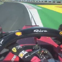 VIDEO: Leclerc takes 130R ONE-HANDED!!