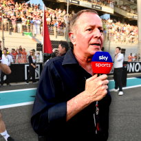Why is Martin Brundle absent from the Spanish Grand Prix?
