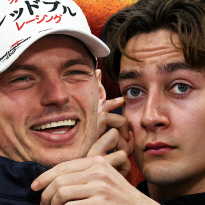 Stunning Max Verstappen defence launched after controversial George Russell collision