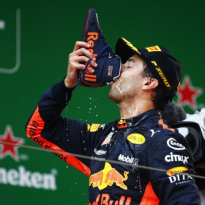 Ricciardo misses 'shoey' celebration