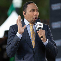 Stephen A Smith gives NASCAR star his flowers on ESPN's First Take