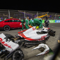Schumacher to miss Saudi Arabian GP after qualifying shunt