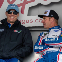 NASCAR Cup Series legend jokes about 'punching' team-mate