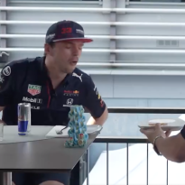 Verstappen en Perez krijgen bijzondere lunch: "Geeft me rillingen!"