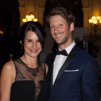 Vrouw Romain Grosjean zwaargewond na fietsongeluk