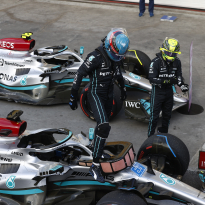 Russell tendrá que desconfiar de Hamilton la próxima temporada: Rosberg