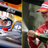 ¿Está a su altura? Verstappen es comparado con el legendario Michael Schumacher