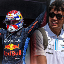 Albon gaf Russell slipstream tijdens polerondje: 'Ga gecanceld worden in Nederland'