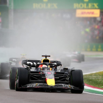 Verstappen hails Red Bull after "tough" grand slam success
