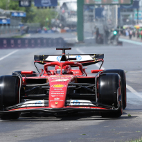 Leclerc onderzocht door FIA na blunder Ferrari tijdens VT2 in Canada