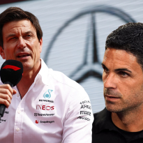 Arsenal manager Arteta hit with brutal Mercedes F1 reference