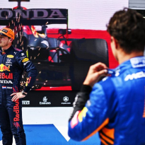 Ricciardo ziet overeenkomsten tussen Verstappen en Norris: "Hij is heel, heel goed"