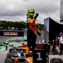 Norris wil niet te vroeg juichen ondanks overwinning in São Paulo: "De Red Bull is sneller"