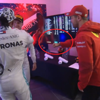 VIDEO: Vettel shows his class by congratulating Hamilton after title win