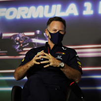 Horner blijft onverminderd positief: "Lag nooit aan Verstappen als hij uitviel"