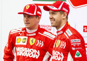 Ferrari: 'Geruchten dat Räikkönen Vettel tegenwerkt zijn respectloos'