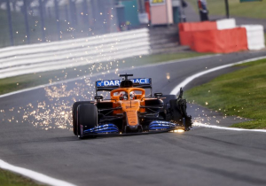 Sainz fumes at "scarily dangerous" Grosjean for "unacceptable" manoeuvre