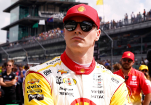 Team Penske star issues thankful statement after escaping from violent wreck