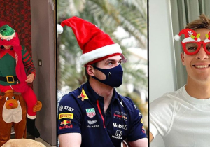 In beeld: Formule 1 pakt uit met kerstkiekjes op social media