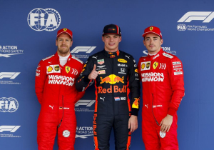 Verstappen: "Lijken het weekend beter uit te voeren dan Ferrari"