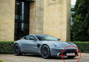 Aston Martin zet nieuwe bolide met opmerkelijke kentekenplaat klaar voor Vettel